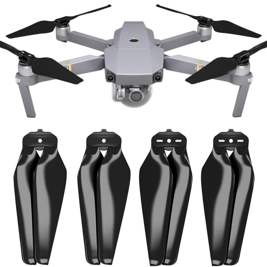 DJI Mavic Pro & Proプラチナ用MASアップグレードプロペラ ブラック - 4個セット mxn26g8 MA DJI Mavic Pro & Platinum用アップグレード・プロペラ MR-MC 8.3x4