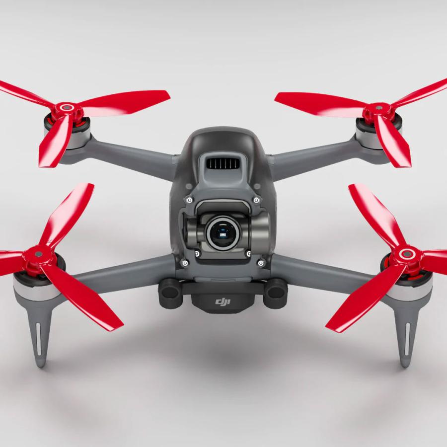 MA DJI FPV Ludicrousアップグレード・プロペラ 5.4x3.2（レッド）4本セット Ludicrous Upgrade ...
