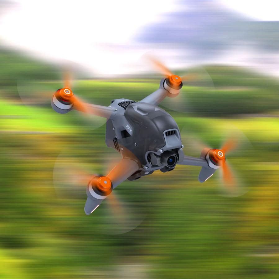 MA DJI FPV Ludicrousアップグレード・プロペラ 5.4x3.2（レッド）4本セット Ludicrous Upgrade ...