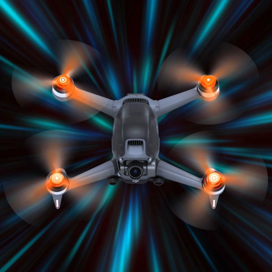 MA DJI FPV Ludicrousアップグレード・プロペラ 5.4x3.2（レッド）4本セット Ludicrous Upgrade ...