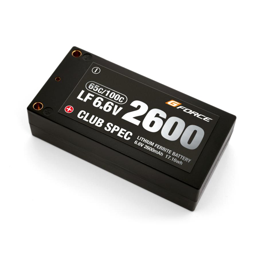 【はるさん専用】GフォースESC + バッテリー G-FORCE（ジーフォース） G-FORCE CLUB SPEC LiFe 6.6V 2600mAh GFG102