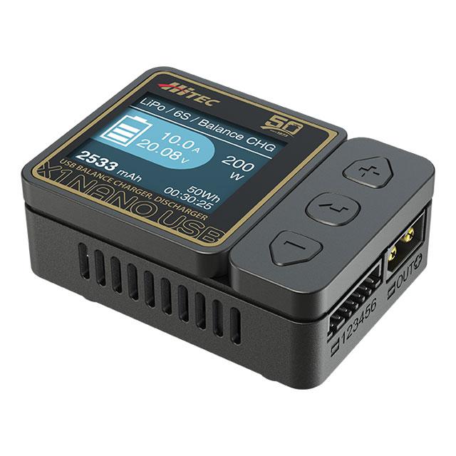 HiTEC（ハイテック） X1 ナノ USB バランス充・放電器 50周年モデル X1