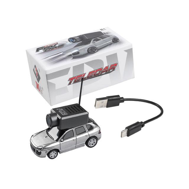 ハイテック WLtoys 1/64 TECH FPV CAR シルバー 6401-C-SIL HITEC 画像・動画撮影_3