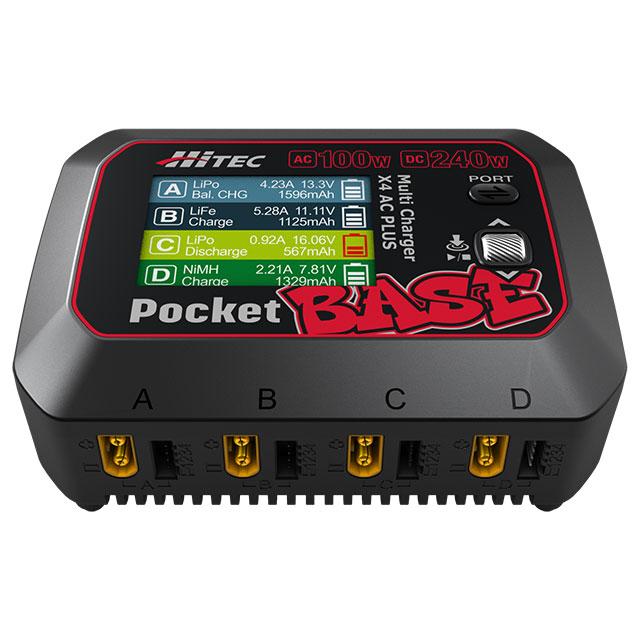 HITEC マルチチャージャーＸ４ACPLUS400 HiTEC（ハイテック） AC/DC充・放電器 マルチチャージャー X4 ACプラス