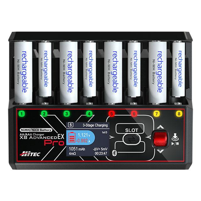 ハイテック 単3/ 単4充電器 AA/AAA チャージャー X8 アドバンス EX