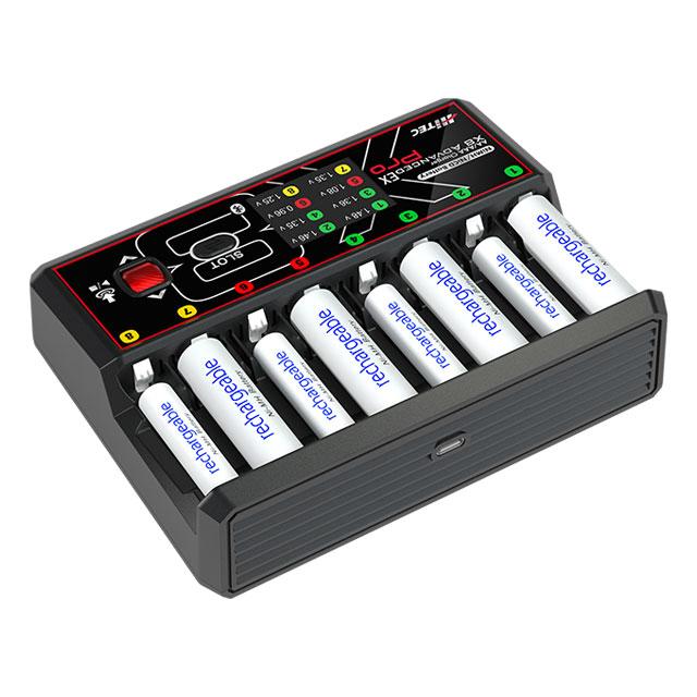 ハイテック 単3/ 単4充電器 AA/AAA チャージャー X8 アドバンス EX