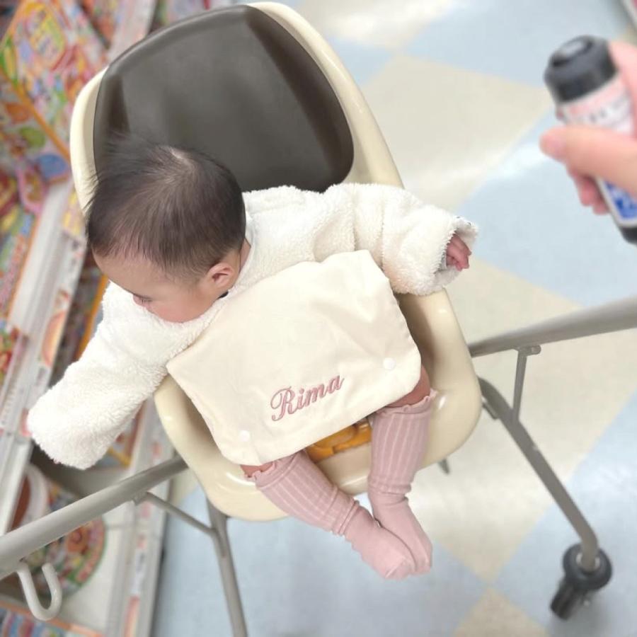 ナチュラル ショッピングカートカバー 名入れ 名入れ無料 ギフト