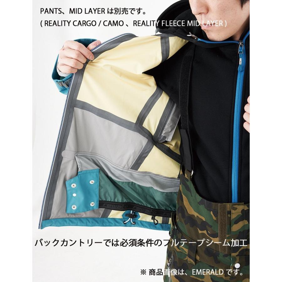 THE REALITY JACKET GORE-TEXpro 3L 限定品 23-24 REW(アールイーダブリュー)・THE REALITY JACKET [GORE-TEX