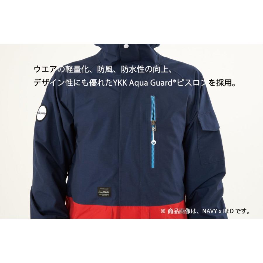 REW rew STRIDER JKT 12 【 GORE-TEX 】 2L NAVY x RED : LITTLE BIRD