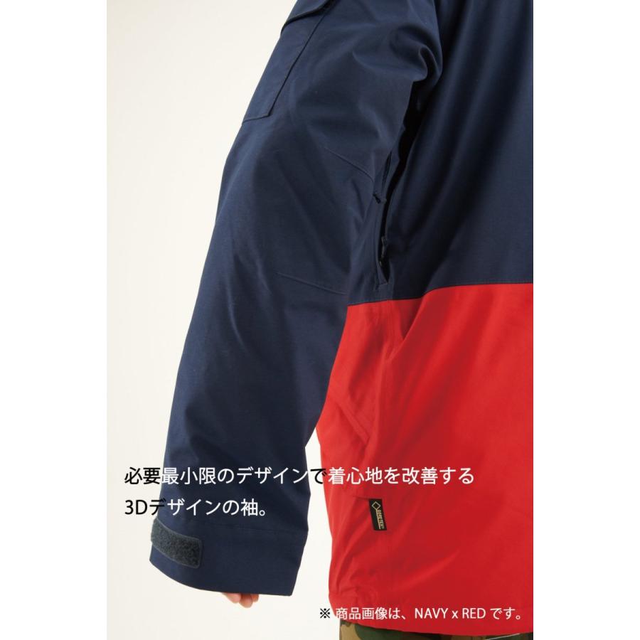 REW rew STRIDER JKT 12 【 GORE-TEX 】 2L NAVY x RED : LITTLE BIRD