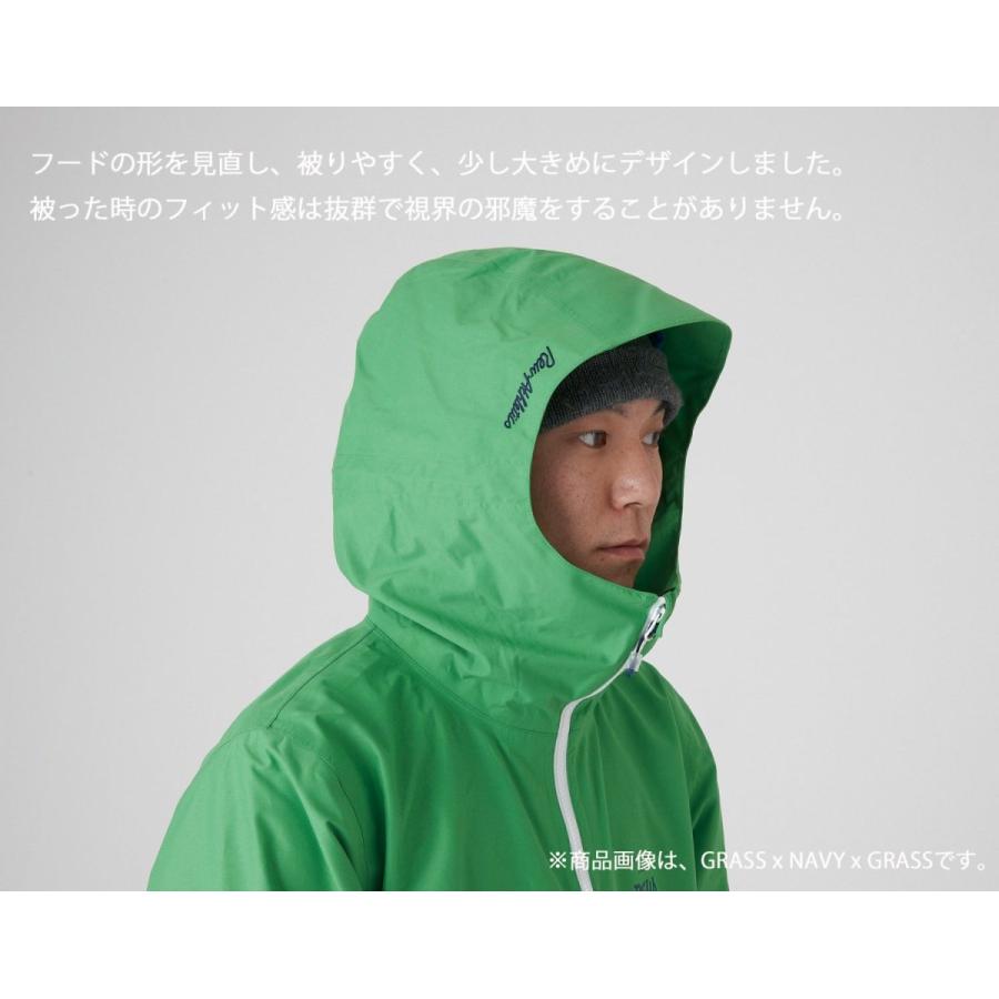 REW rew THE INSANE JKT 05 【 GORE-TEX 2L 】 GRASS x NAVY x GRASS L