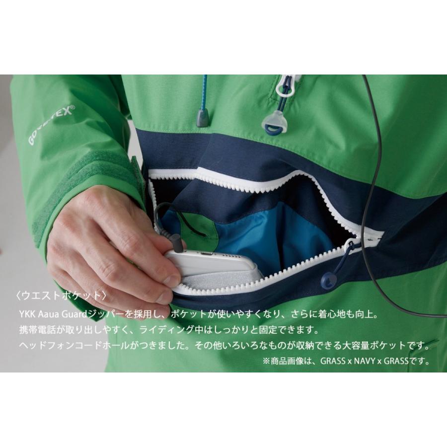 REW rew THE INSANE JKT 05 【 GORE-TEX 2L 】 GRASS x NAVY x GRASS L