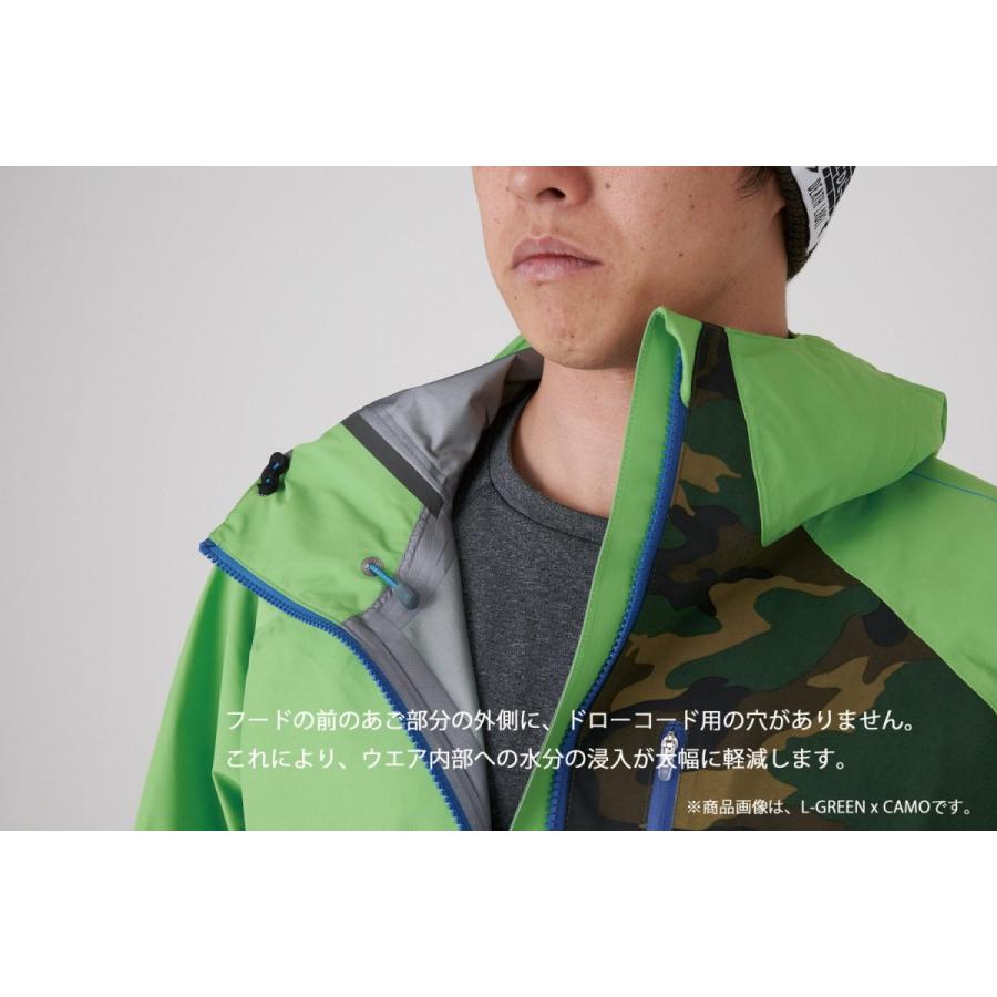 REW rew THE REALITY JK 15 [ GORE-TEX 3L ] L-YELLOW x SKY : LITTLE