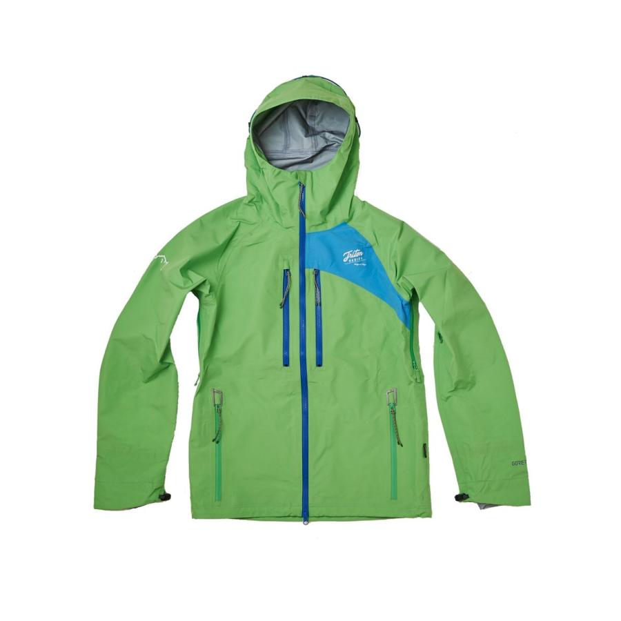 TRITON THE BASIC JKT LIGHT【 GORE-TEX 3L 】 L-GREEN x SKY Lサイズ 