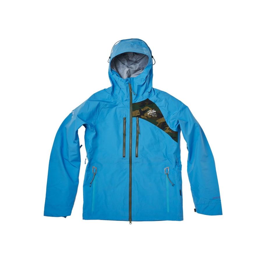 トライトン TRITON THE BASIC JKT LIGHT【GORE-TEX 3L】 SKY x CAMO