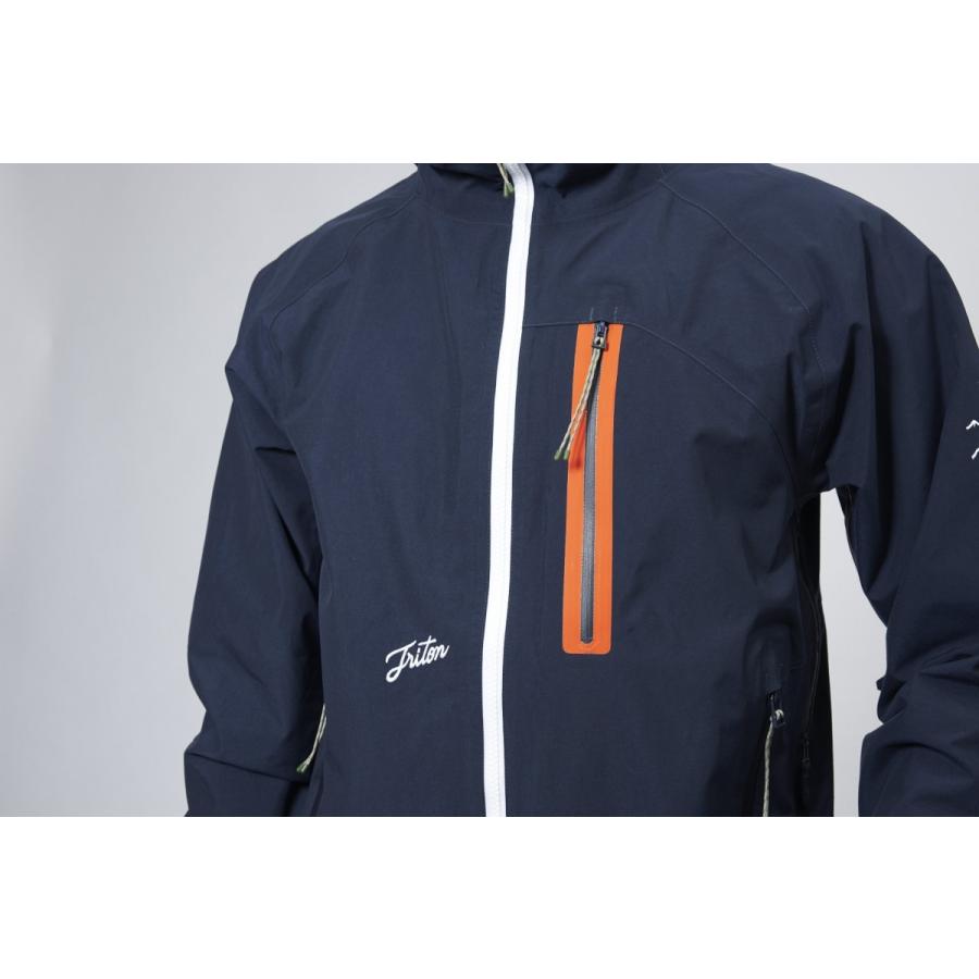 トライトン TRITON THE BASIC JKT 17 【GORE WINDSTOPPER 2L】 BROWN