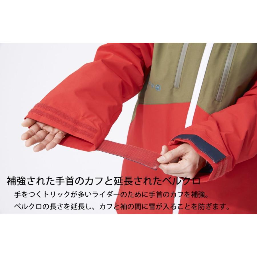 REW REW INSANE JKT 08 [ GORE-TEX 2L ] 展示サンプル Mサイズ