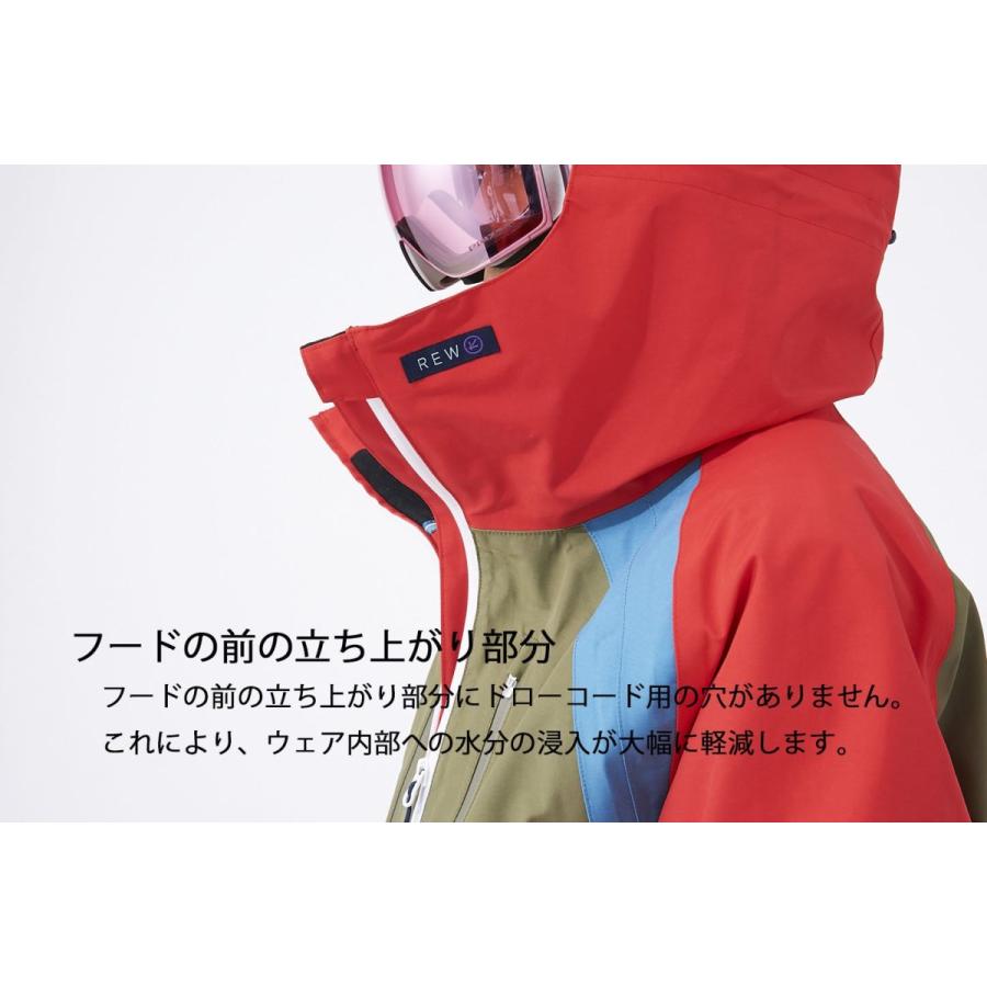 REW REW INSANE JKT 08 [ GORE-TEX 2L ] 展示サンプル Mサイズ
