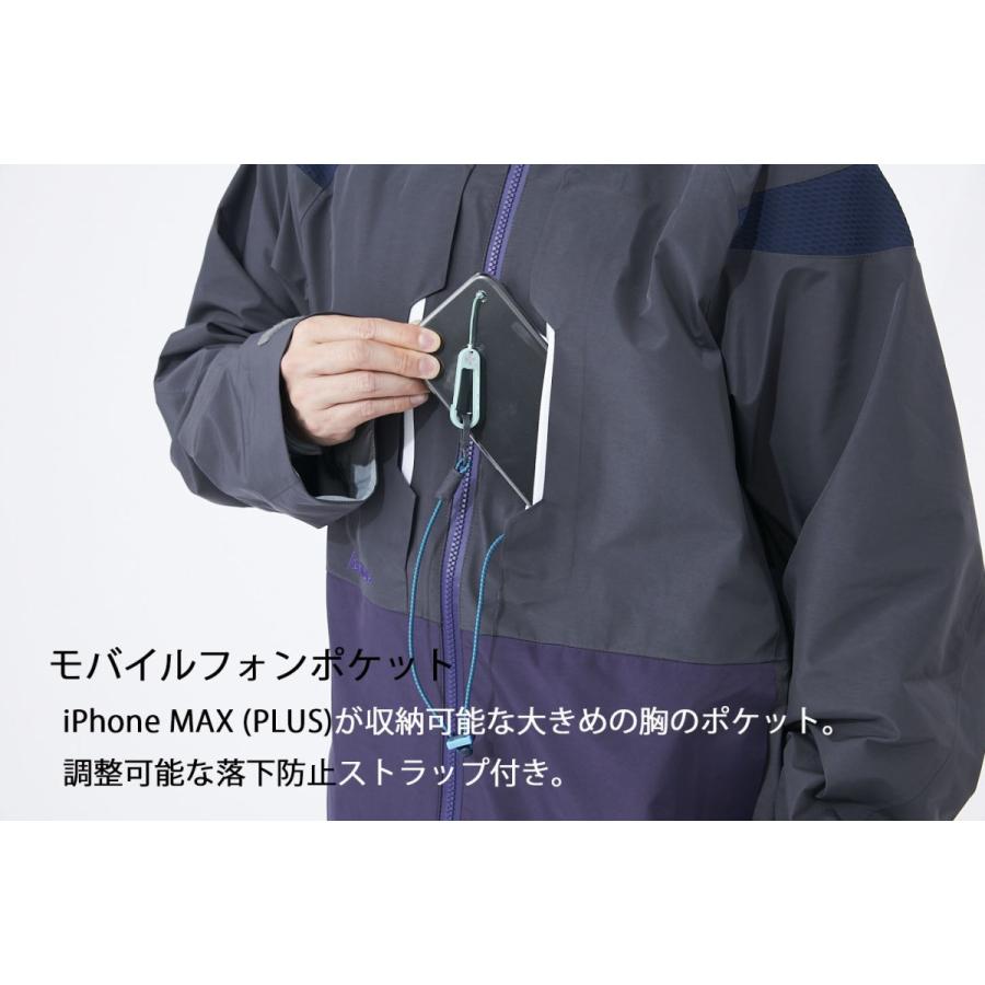REW THE REALITY JK 18 [ GORE-TEX 3L C-KINT ] NAVY X RED S
