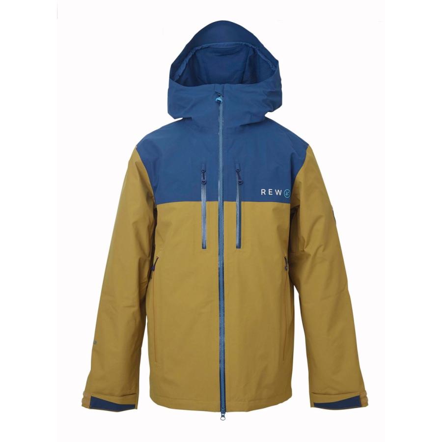 REW INSANE JKT ジャケット L INSANE JKT [GORE-TEX?] 2L BLACK x D-BLUE 展示サンプル M