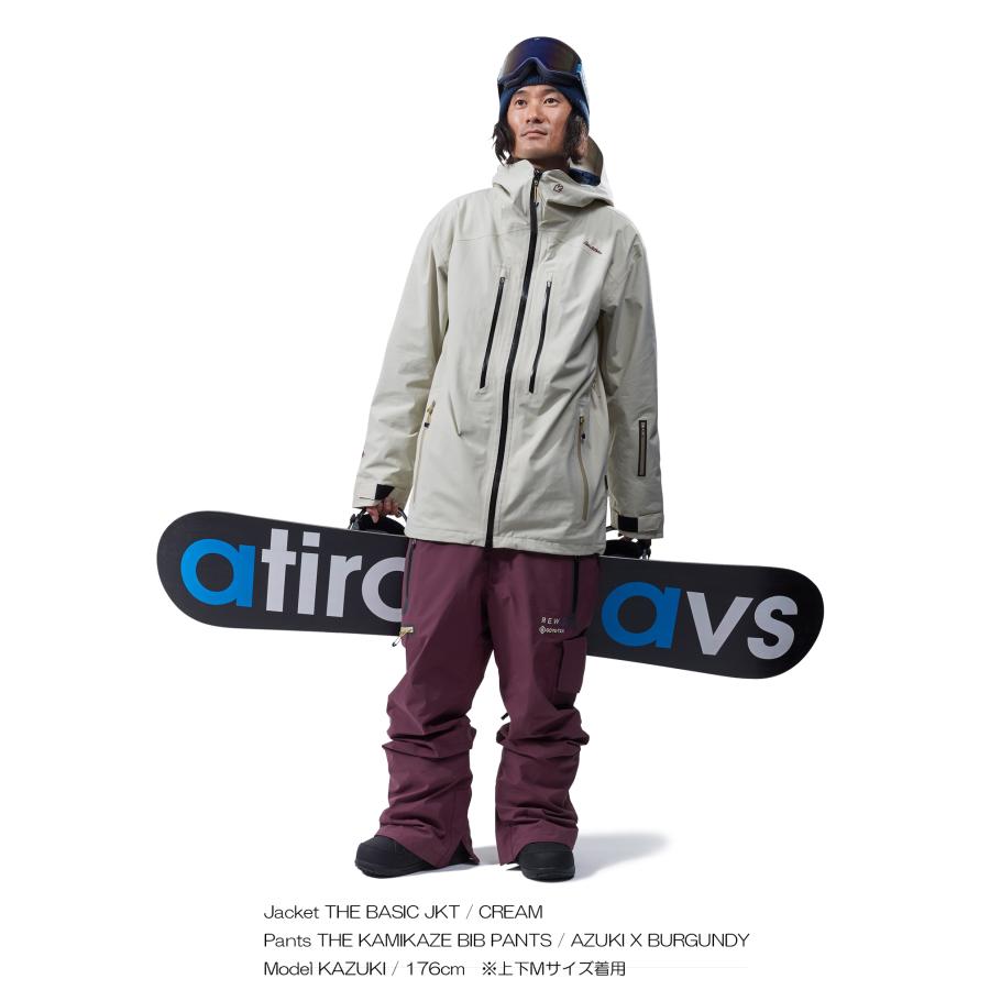 REW THE KAMIKAZE BIB PANTS 18【 GORE-TEX 】 CAMEL x CREAM Lサイズ