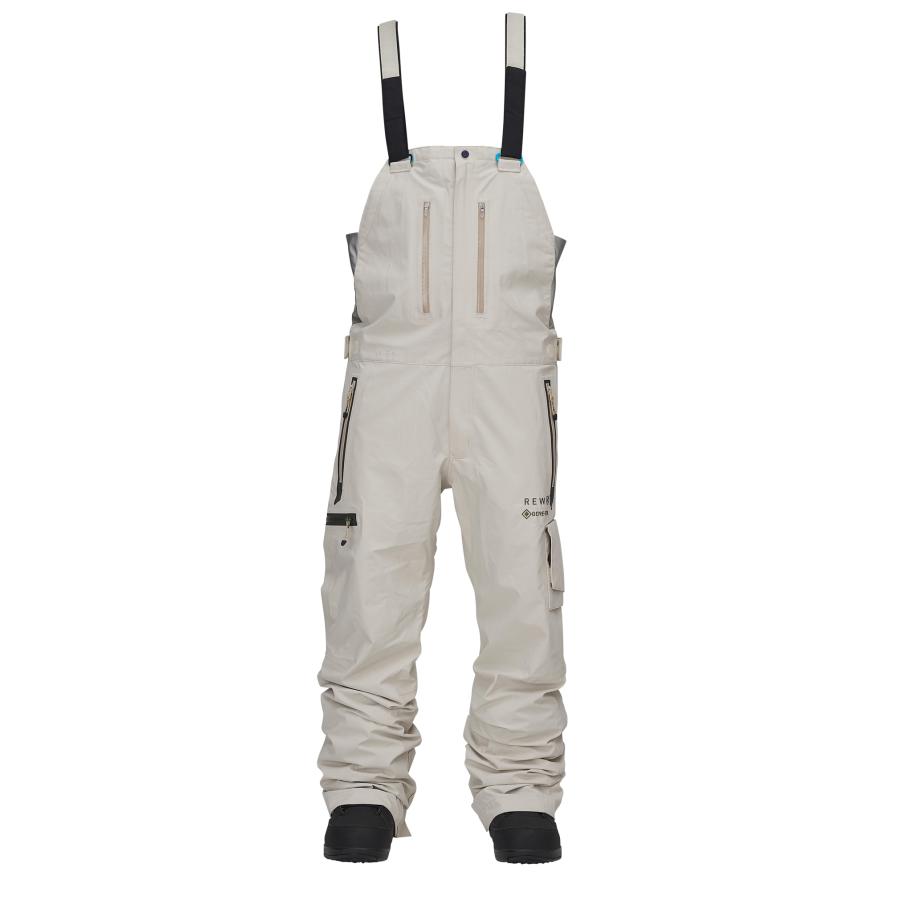 REW THE KAMIKAZE BIB PANTS 18【 GORE-TEX 】 CAMEL x CREAM Lサイズ