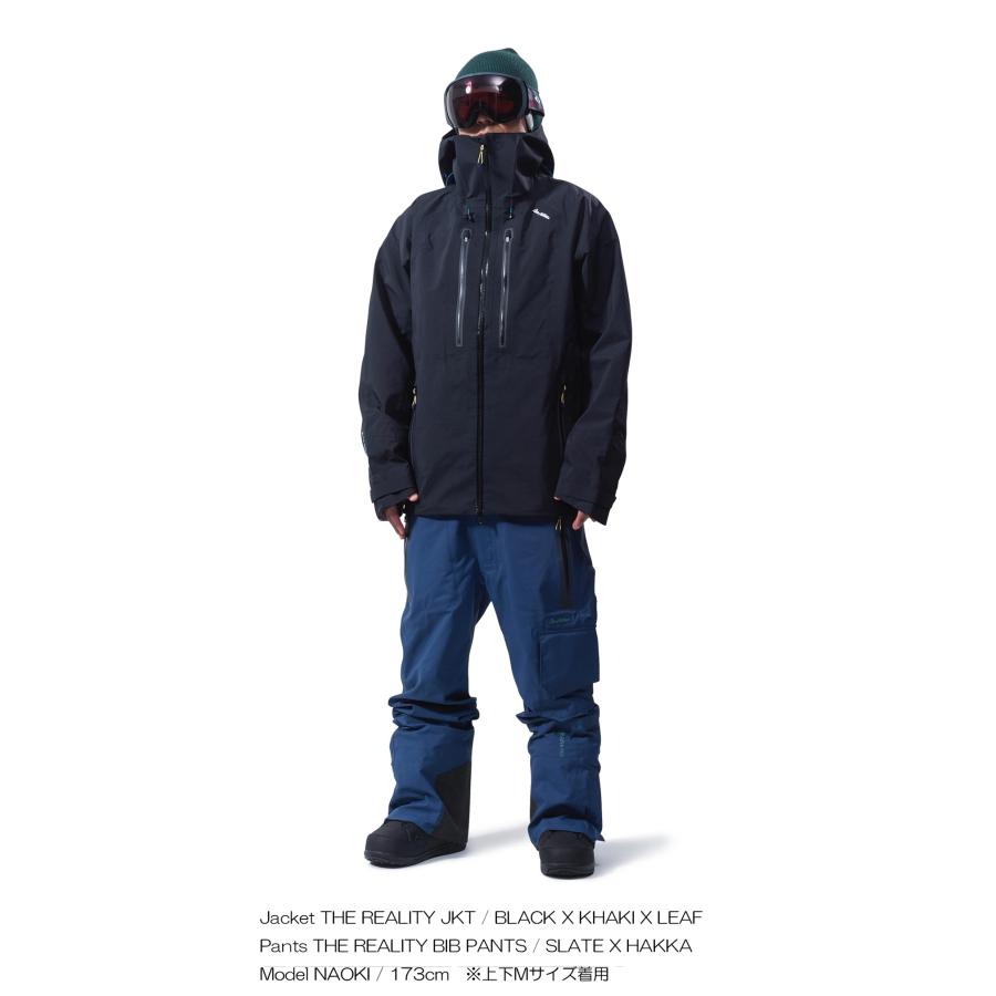 REW THE KAMIKAZE BIB PANTS 18【 GORE-TEX 】 CAMEL x CREAM Lサイズ