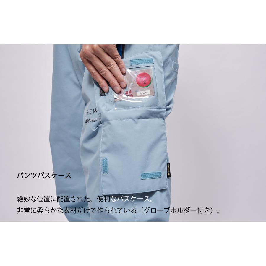 REW THE KAMIKAZE BIB PANTS 19［ GORE-TEX ］DUCK CAMO x YUKI XL