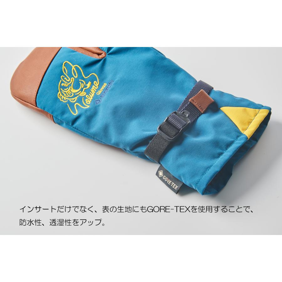 REW VOLUME MITTEN KING LEATHER MODEL（ INSERT ： GORE-TEX