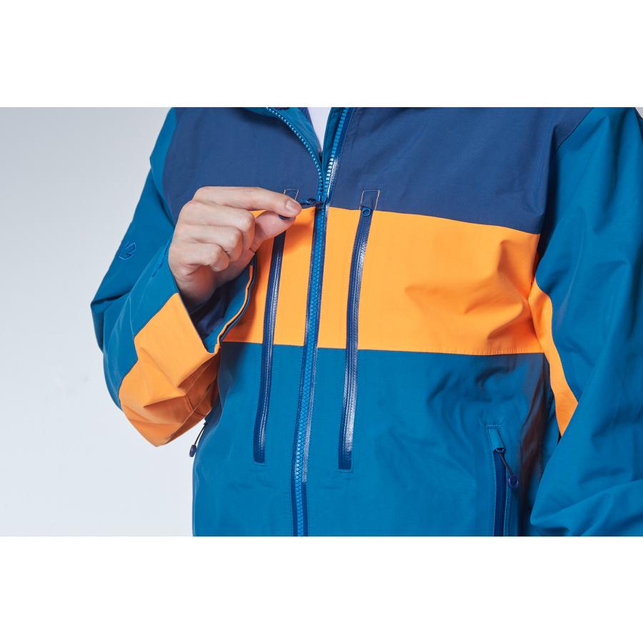 REW INSANE JKT 11【 GORE-TEX 】B-GREEN x SLATE x F-ORANGE XLサイズ
