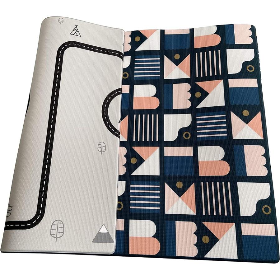 LITTLE BOT BABY PLAYMAT ベビープレイマット (Candy bar + Country road) Ofie mat | 