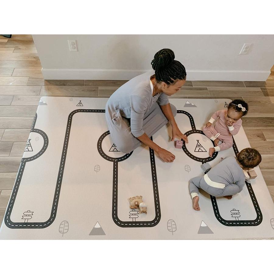 LITTLE BOT BABY PLAYMAT ベビープレイマット (Candy bar + Country road) Ofie mat |  | 02