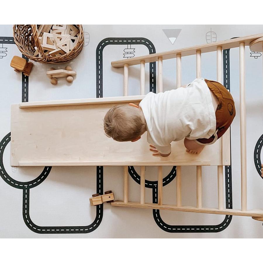 LITTLE BOT BABY PLAYMAT ベビープレイマット (Candy bar + Country road) Ofie mat |  | 05