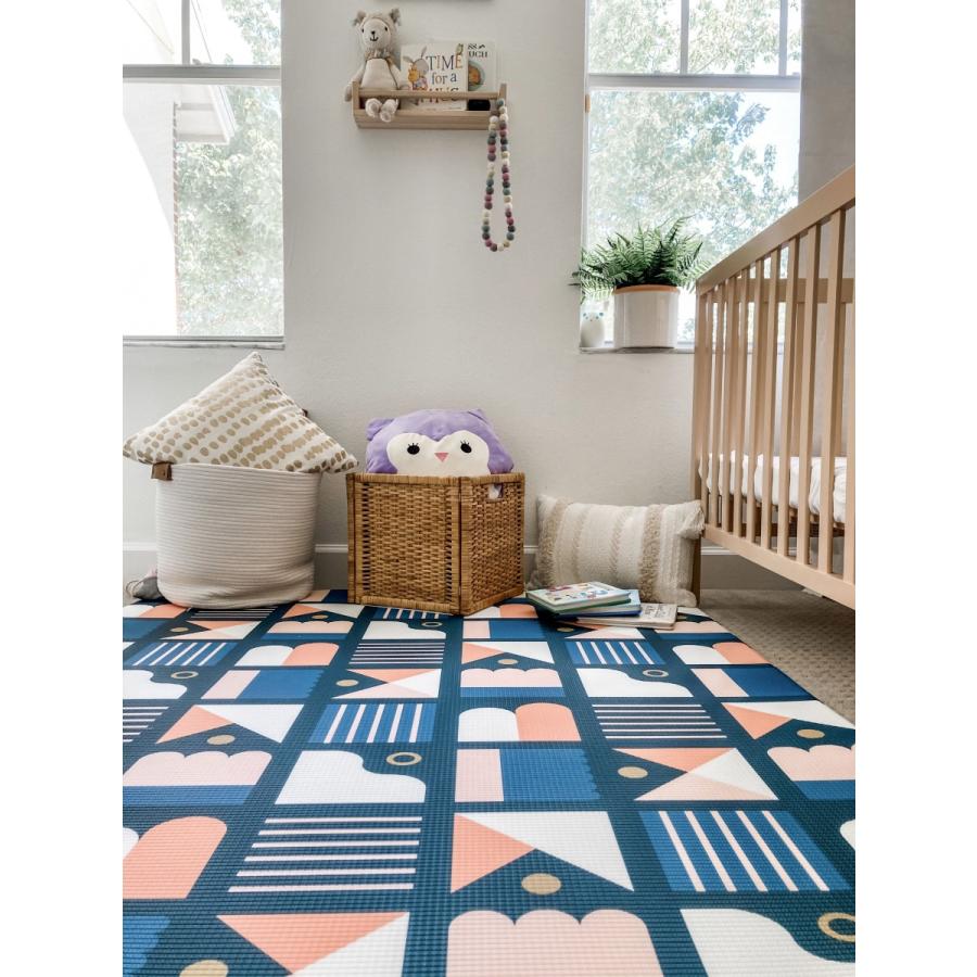 LITTLE BOT BABY PLAYMAT ベビープレイマット (Candy bar + Country road) Ofie mat |  | 06