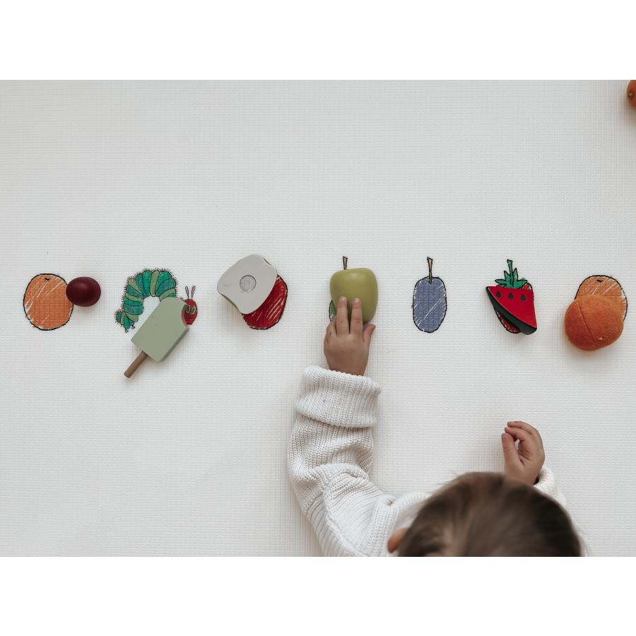 World of Eric Carle X Little Bot Baby Play Mat (Ofie mat, Caterpillar Life + Country Road Nordic) |  | 03