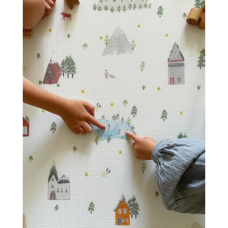 Boccaccini Meadows X Little Bot Baby Play Mat (Ofie mat, Wonderland) |  | 10