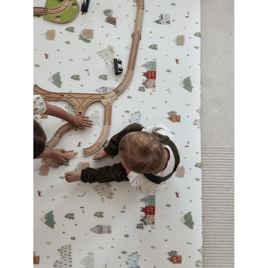Boccaccini Meadows X Little Bot Baby Play Mat (Ofie mat, Wonderland) |  | 02