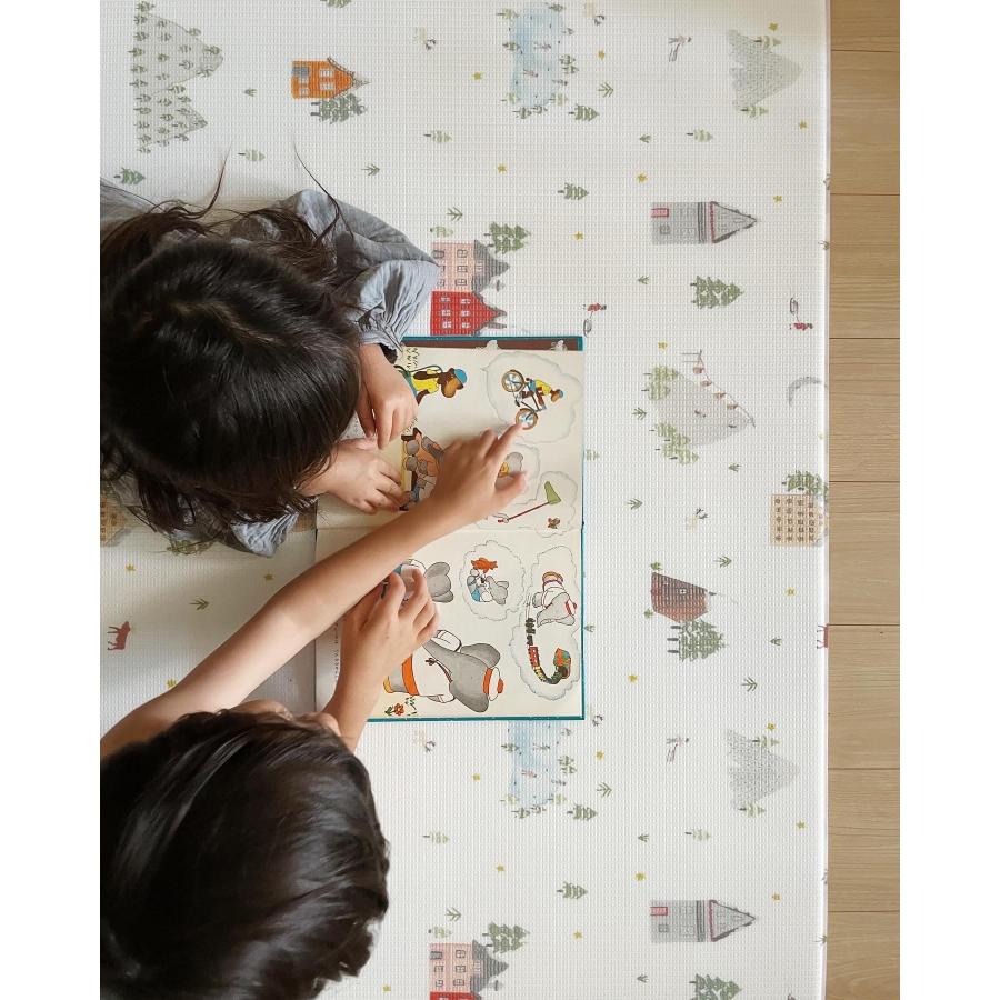 Boccaccini Meadows X Little Bot Baby Play Mat (Ofie mat, Wonderland) |  | 08
