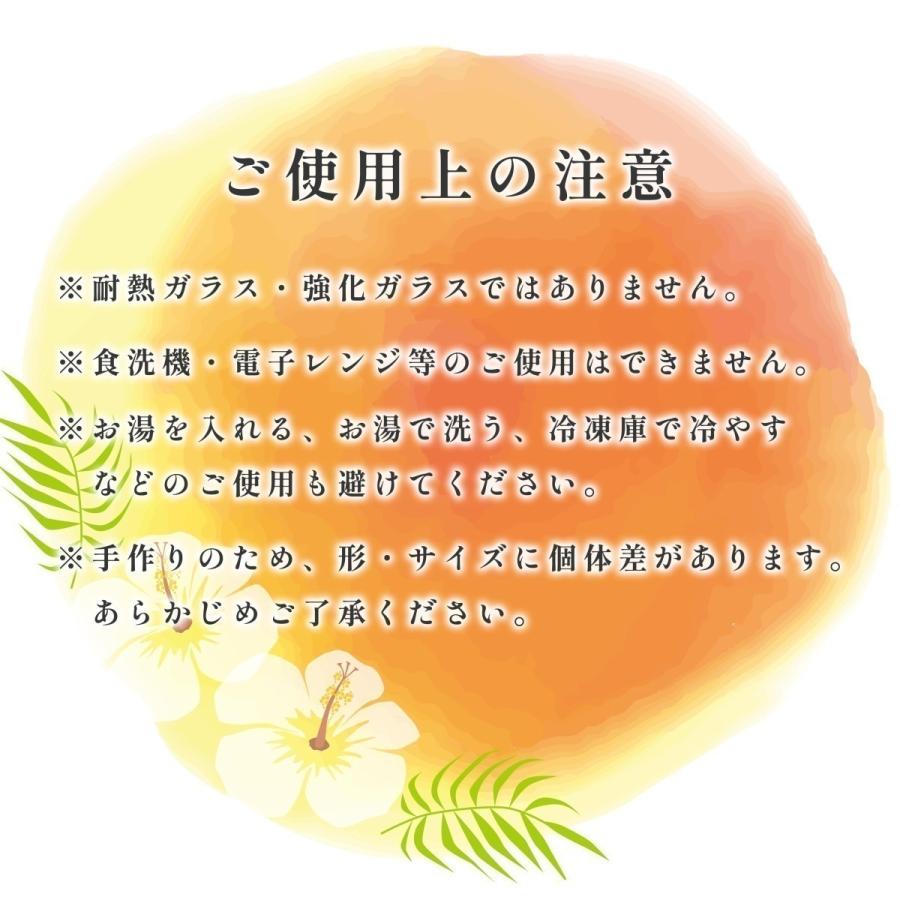 琉球ガラス工房雫 深海ジョッキ ライム/エメラルド 日本製 : LITTLE