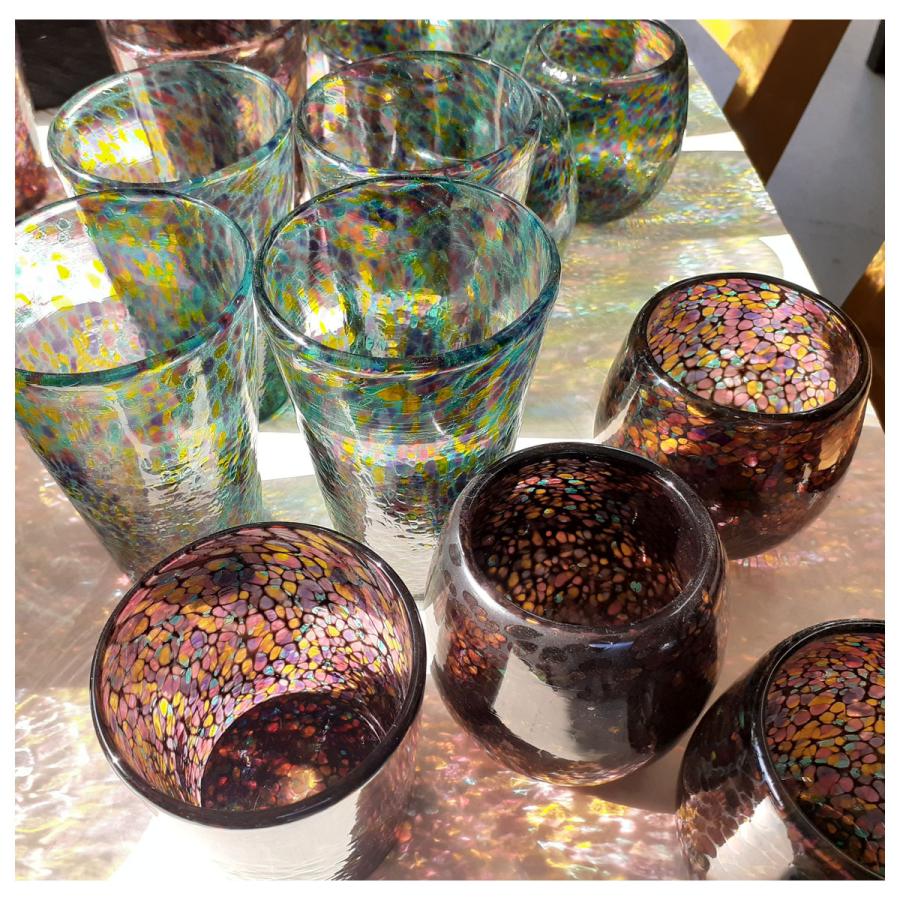 琉球ガラス工房雫 てぃんがーら ロング グラス 日本製 : LITTLE BOX