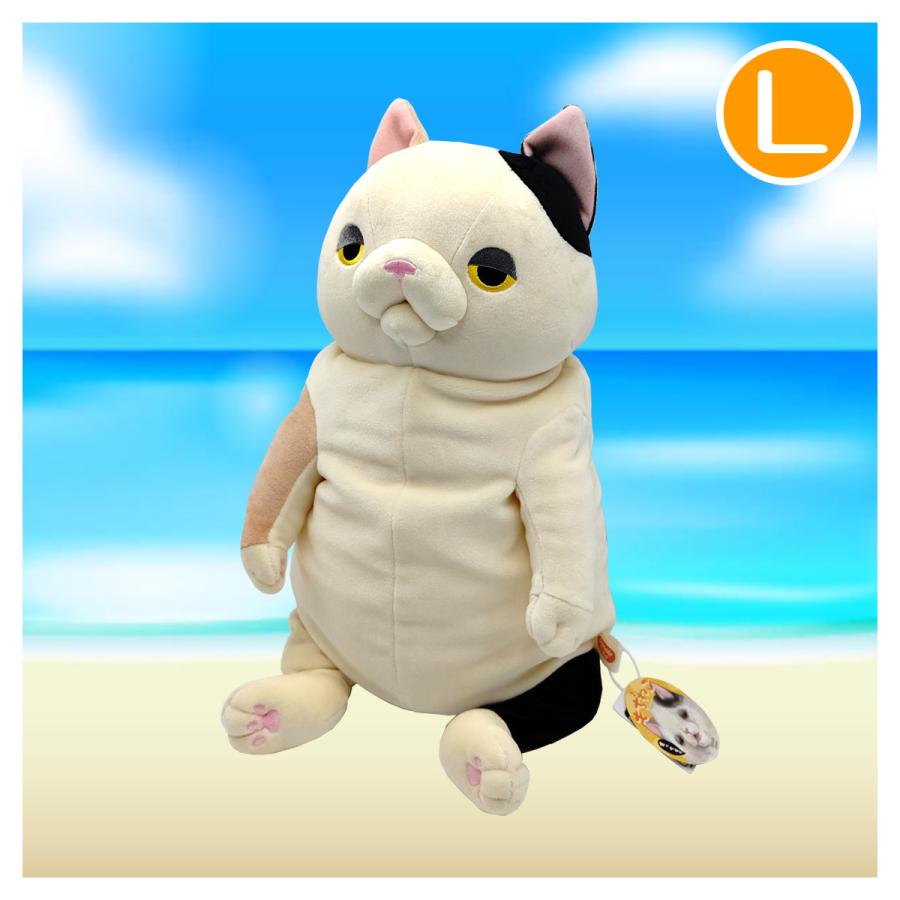 もちねこ】ミケ Lサイズ ぬいぐるみ : LITTLE BOX OKINAWA - 通販