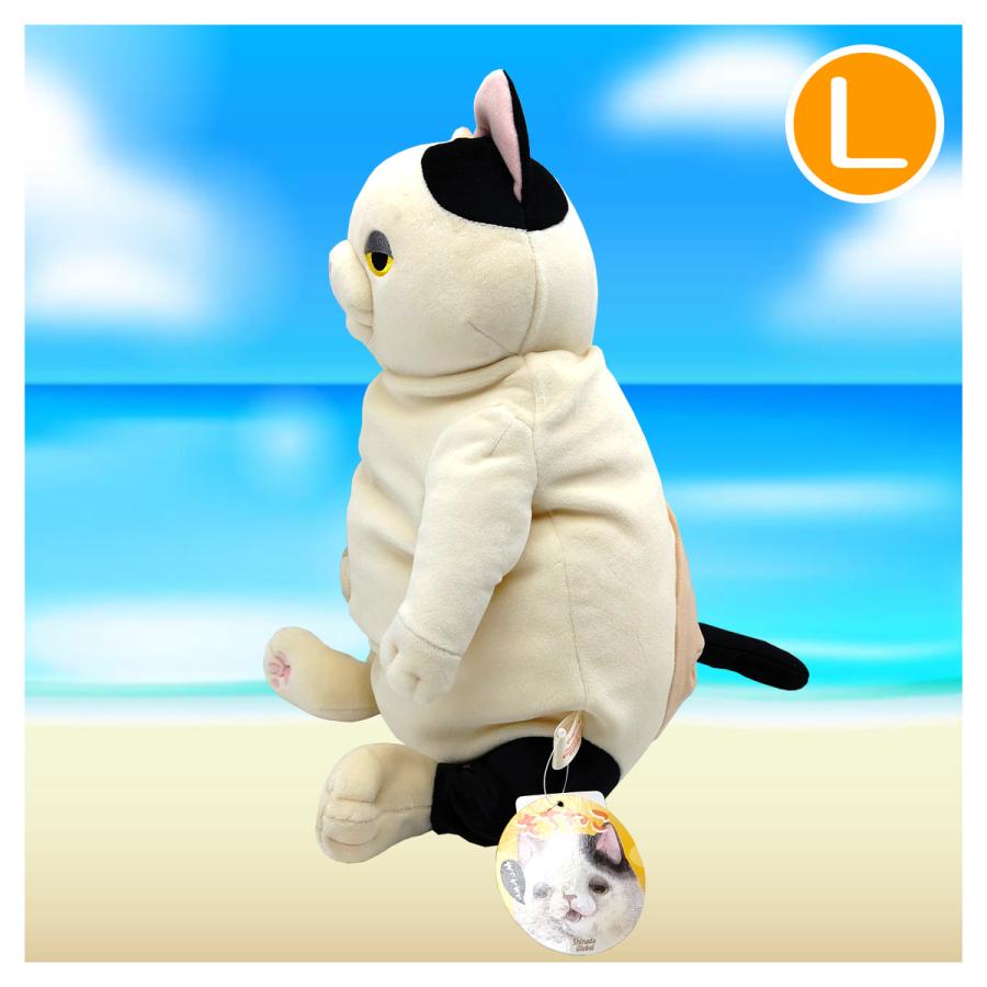 もちねこ】ミケ Lサイズ ぬいぐるみ : LITTLE BOX OKINAWA - 通販