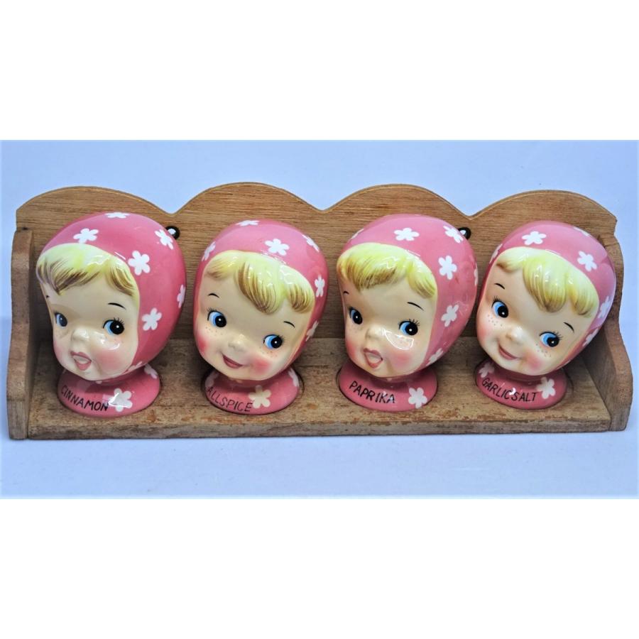 50 Off ヴィンテージ Miss Cutie Pie オールスパイス 専用ラック付き 可愛い レア品 国内配送 City Com Fr