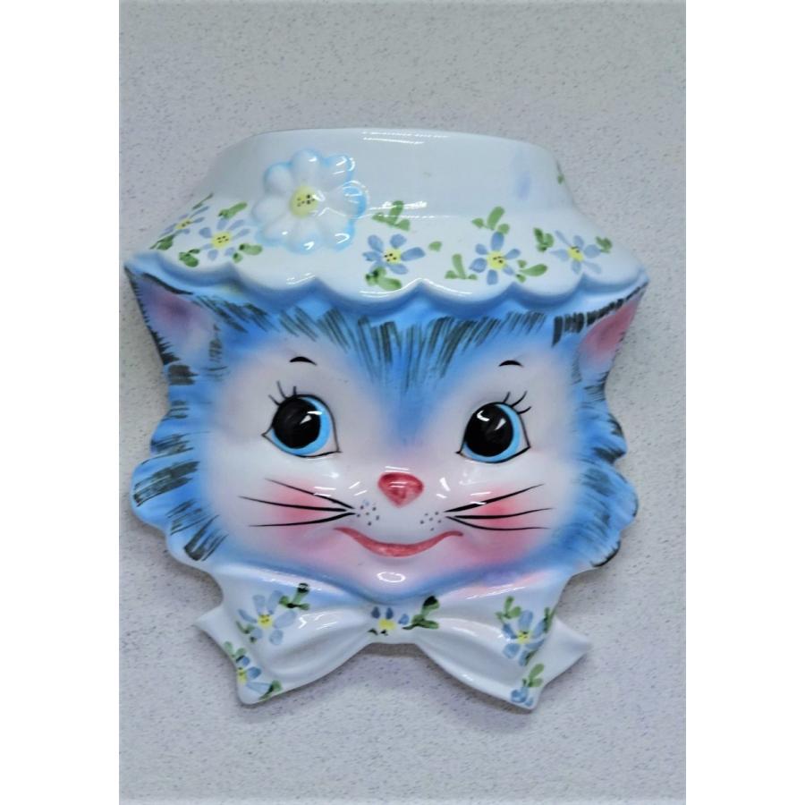安い ヴィンテージ Miss Priss のウォールポケット 可愛い猫のウォールポケット ネコグッズ 超美品 Studiostodulky Cz