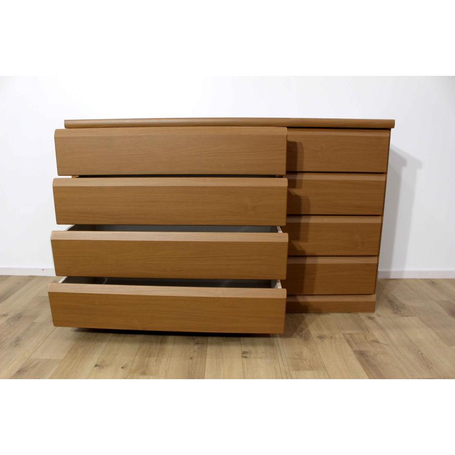 幅120 チェストローチェストBR・タンス 箪笥 完成品 木製　傷あり 幅120 チェストローチェストBR・タンス 箪笥 完成品 木製 傷あり