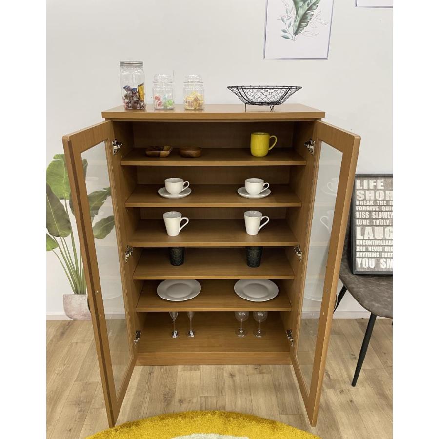 食器棚 80cm 大川家具 収納 キッチン ラック 国産 完成品 キャビネット