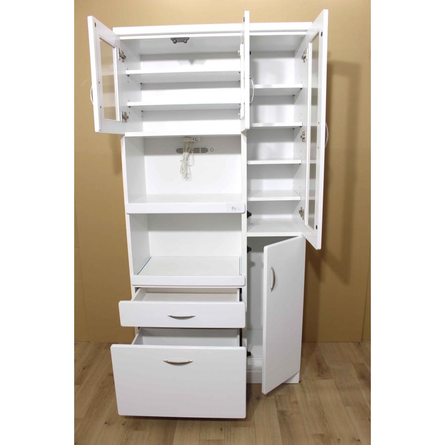 幅90 完成品 ダイニングボード オープンボード 引き戸 大容量 カップボード OPレンジボード 幅90 完成品 ダイニングボード オープンボード 引き戸