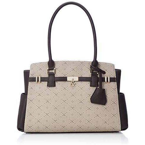 ピンキーアンドダイアン トートバッグ ジャガード風プリント スパイダー Free ロゴ入りオリジナル柄 ジャガード風プリント Free バッグ Lgcmi Vsp23k0cd Size チョコ リトルガーデンカフェ