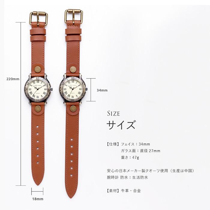 経年変化する 腕時計 メンズ おしゃれ レディース 時計 アンティーク 風 本革 防水 腕時計メンズ 人気 ブランド メンズ腕時計 仕事用 20代 30代 40代 50代 爆買 | Little magic | 31