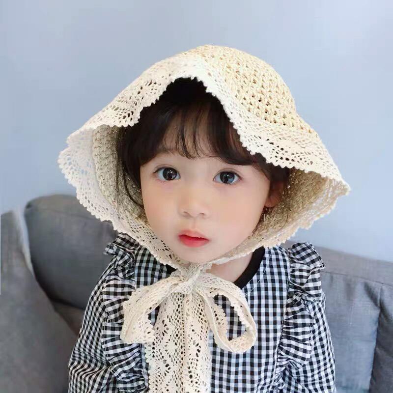 Little＆More 親子 ペア 麦わら 帽子 レディース 折りたたみ キッズ